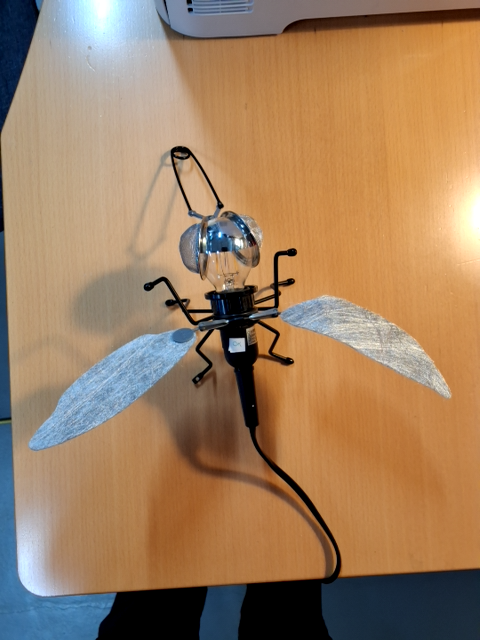 Design lampe Oligo Filou "Fluelampe"